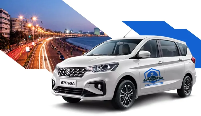 Book Ertiga on Rent in Mumbai with TRAVELSIDDHI  @ Rs. 16/KM.